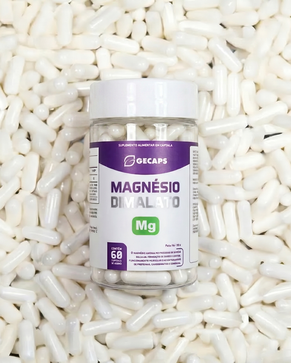 Magnésio Dimalato 60 Cápsulas – Suplemento Alimentarz